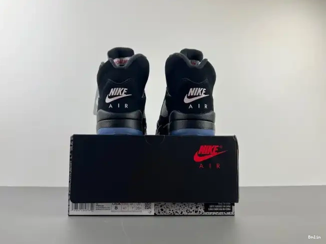 Bmlin Shoes Metallic Reimagined Air 5 Jordan Black HF3975-001 0528